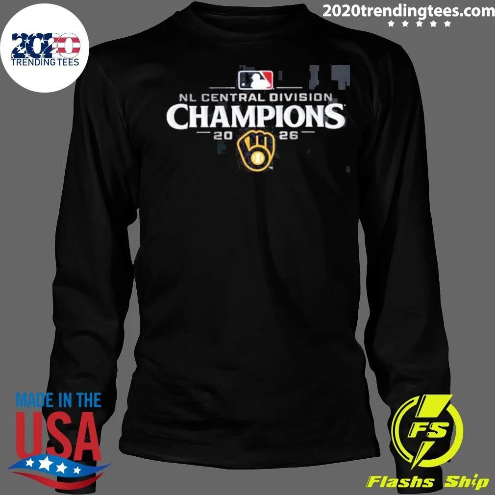 Milwaukee Brewers 2026 NL Central Division Champions Shirt