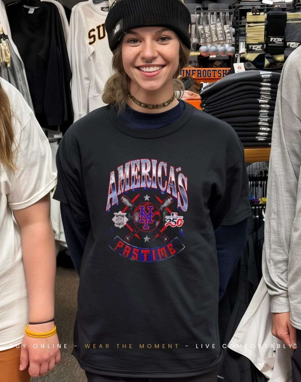 New York Mets x America’s Fastime Americana shirt