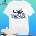 USA Para Ice Hockey Champions Milano Cortina 2026 shirt
