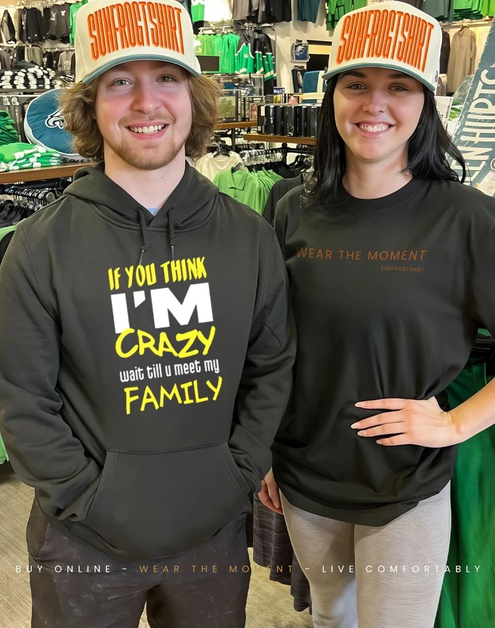 If you think I’m crazy wait till u meet my family shirt