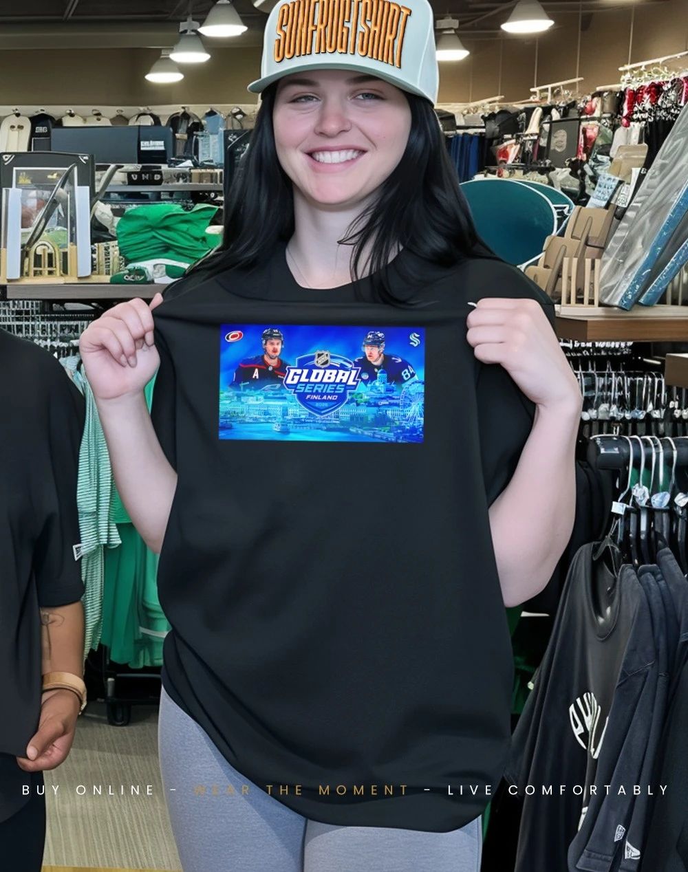 2026 NHL Global Series Finland Carolina Hurricanes vs Seattle Kraken shirt