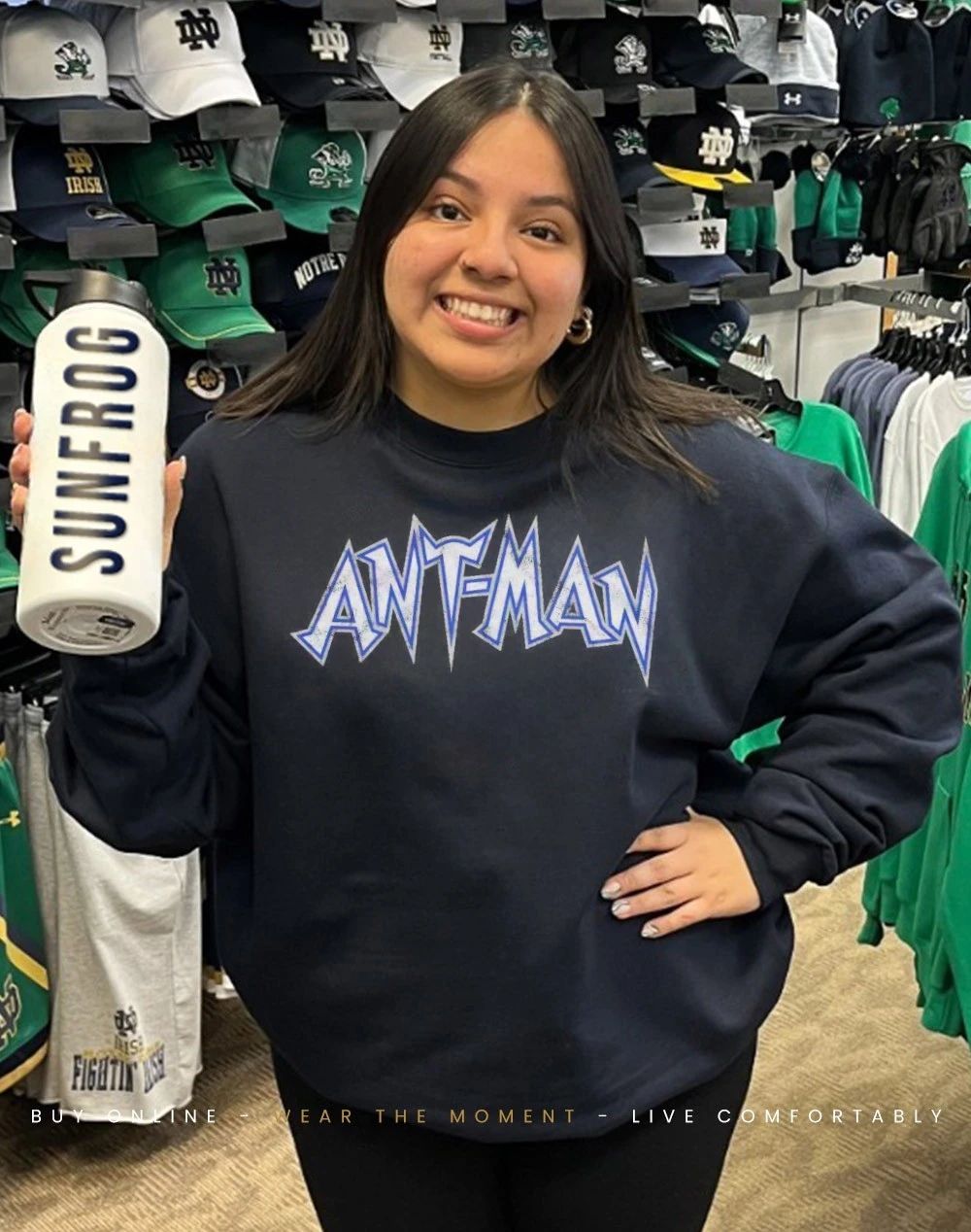 Minnesota Timberwolves Ant-Man Front and Back shirt