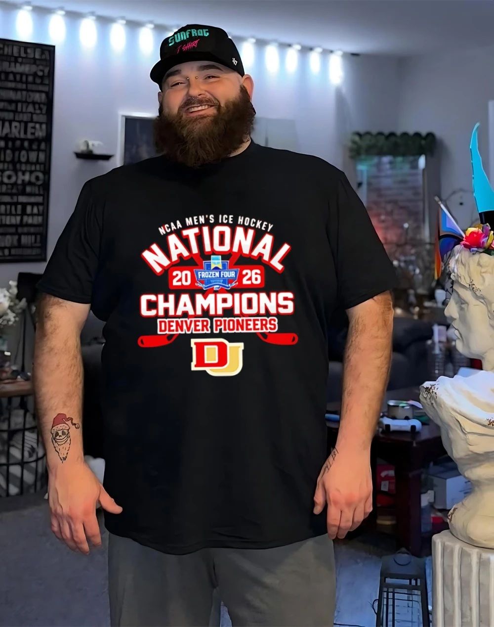 Frozen Four Men’s Ice Hockey National Champions 2026 Denver Pioneers Official shirt