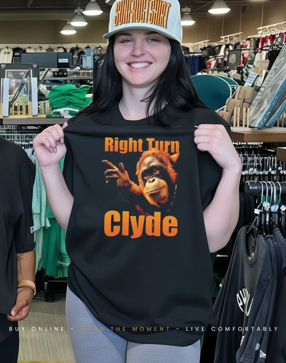 Every which way but loose right turn Clyde shirt