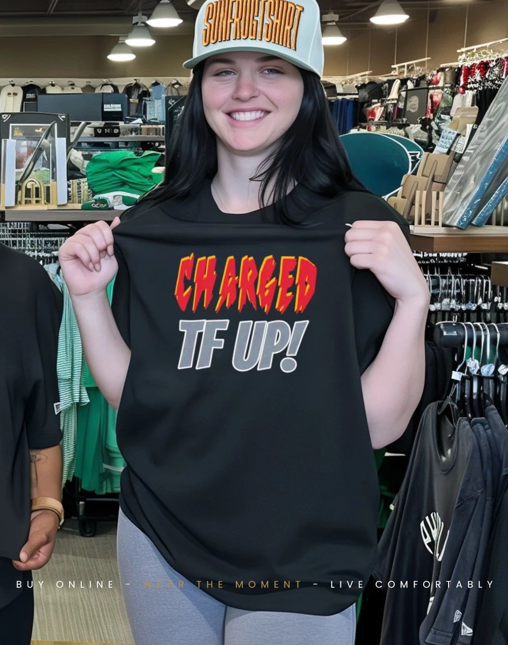 Charged Tf Up Hockey shirt