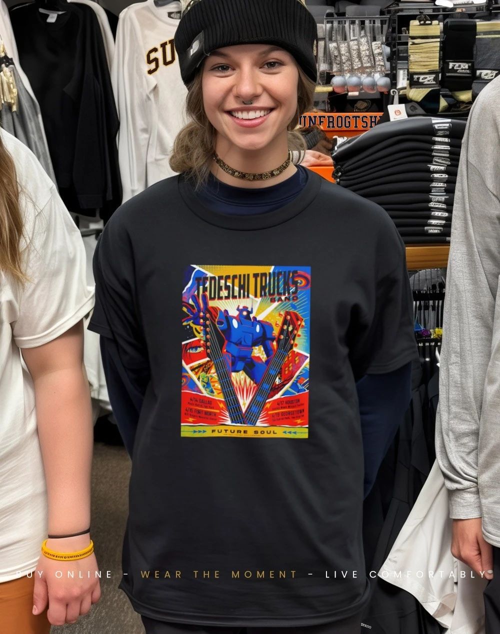 Tedeschi Trucks Band Texas Future Soul 2026 Week Shows Poster In Dallas shirt