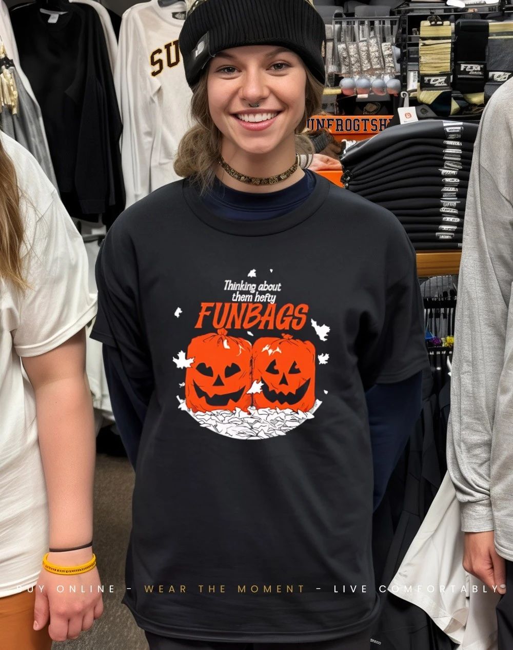 Thinking about them hefty funbags shirt