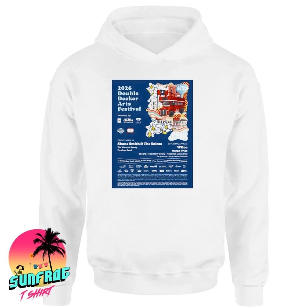 2026 Double Decker Arts Festival Poster shirt