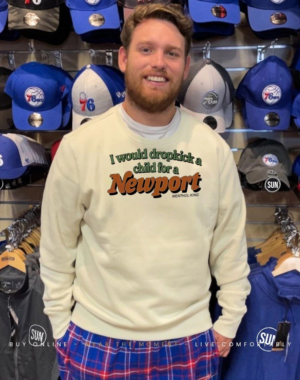 I would dropkick a child for a Newport Nenthol king humor shirt