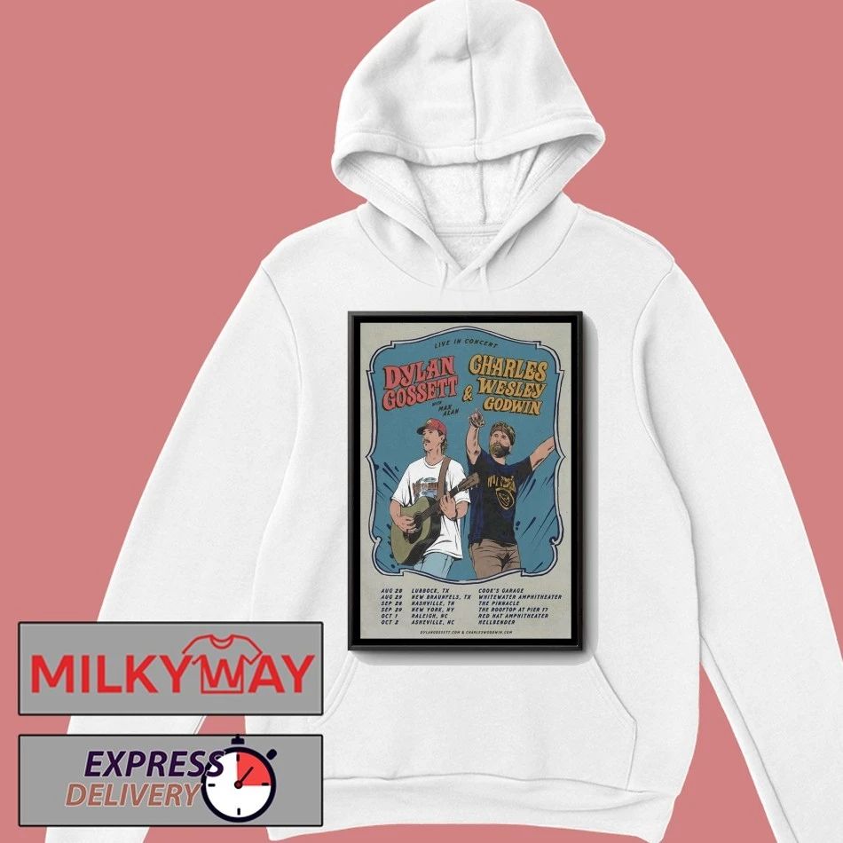 Dylan Gossett And Charles Wesley Godwin Tour 2026 Poster shirt
