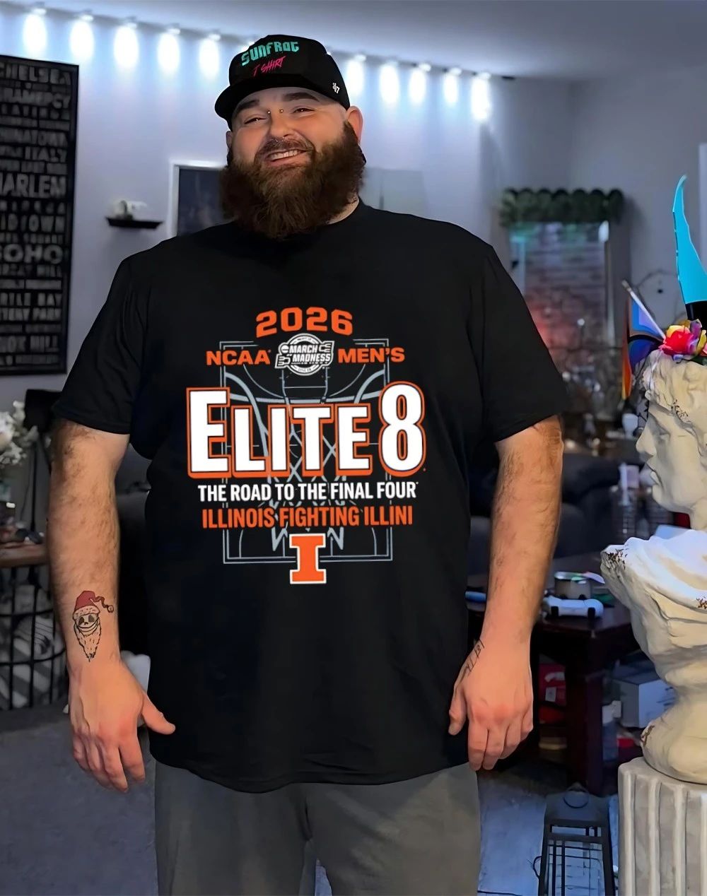 Illinois Illini Elite 8 2026 Men’s March Madness Basketball vintage shirt