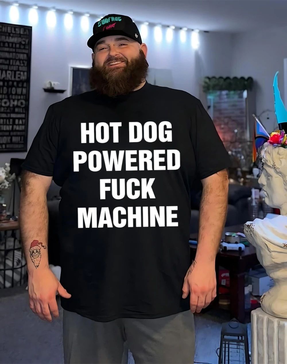 dog powered fuck machine shirt