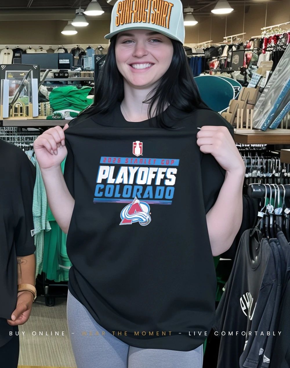 Colorado Avalanche 2026 Stanley Cup Playoffs Bold shirt