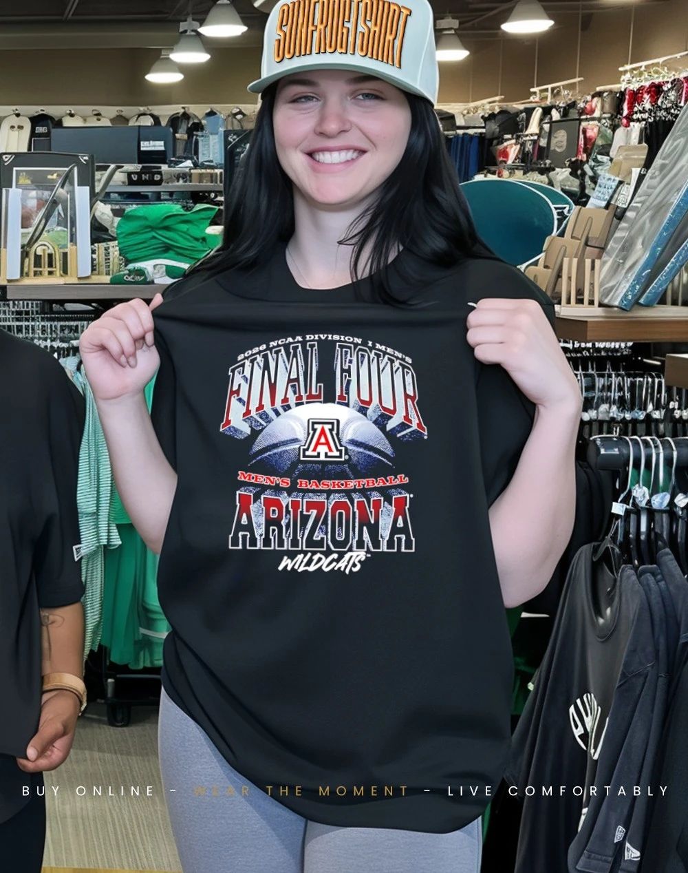 Arizona Men’s Basketball 2026 Final Four March Madness Highlight shirt