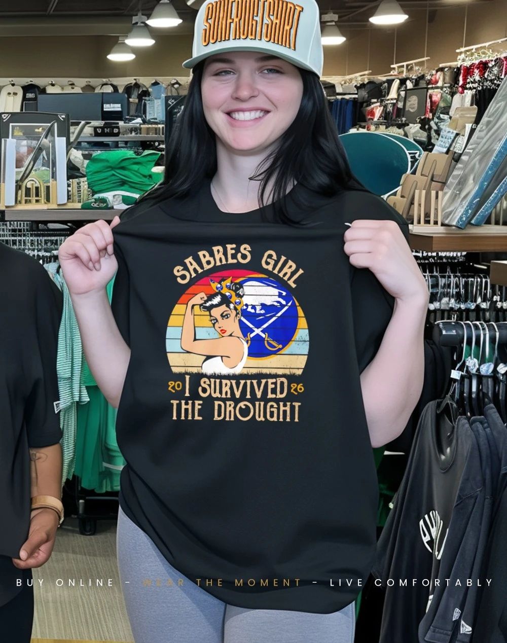 Buffalo Sabres girl 2026 I survived the drought shirt