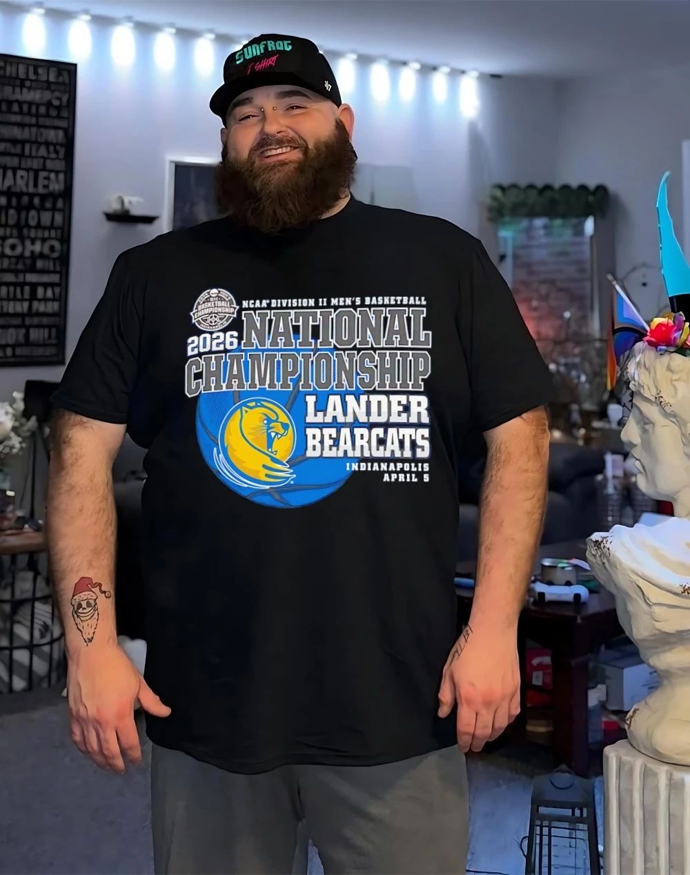 Lander Bearcats 2026 NCAA Division II Men’s Basketball National Championship shirt
