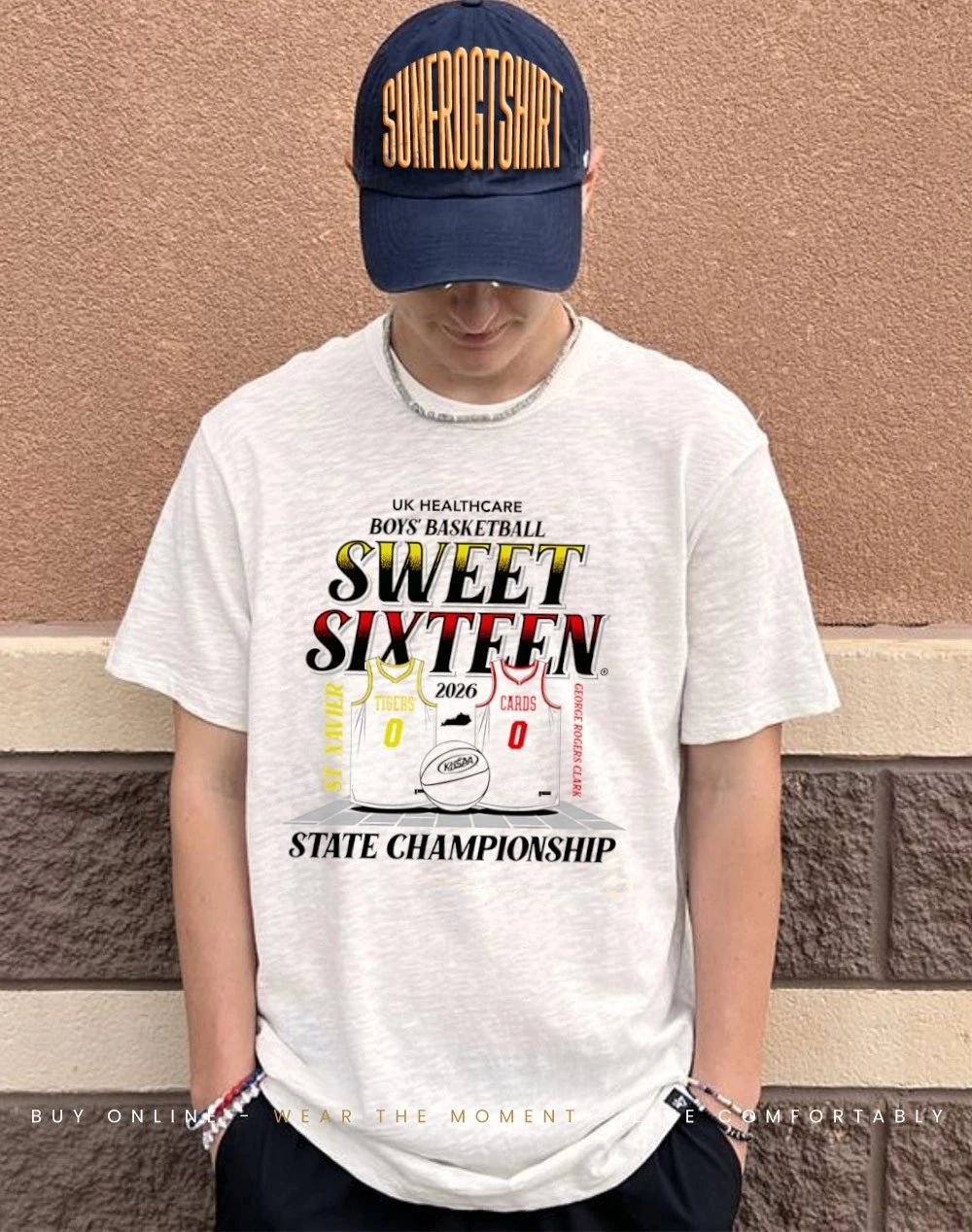 St Xavier vs George Rogers Clark 2026 KHSAA Boys Basketball Sweet 16 H2H State Championships shirt