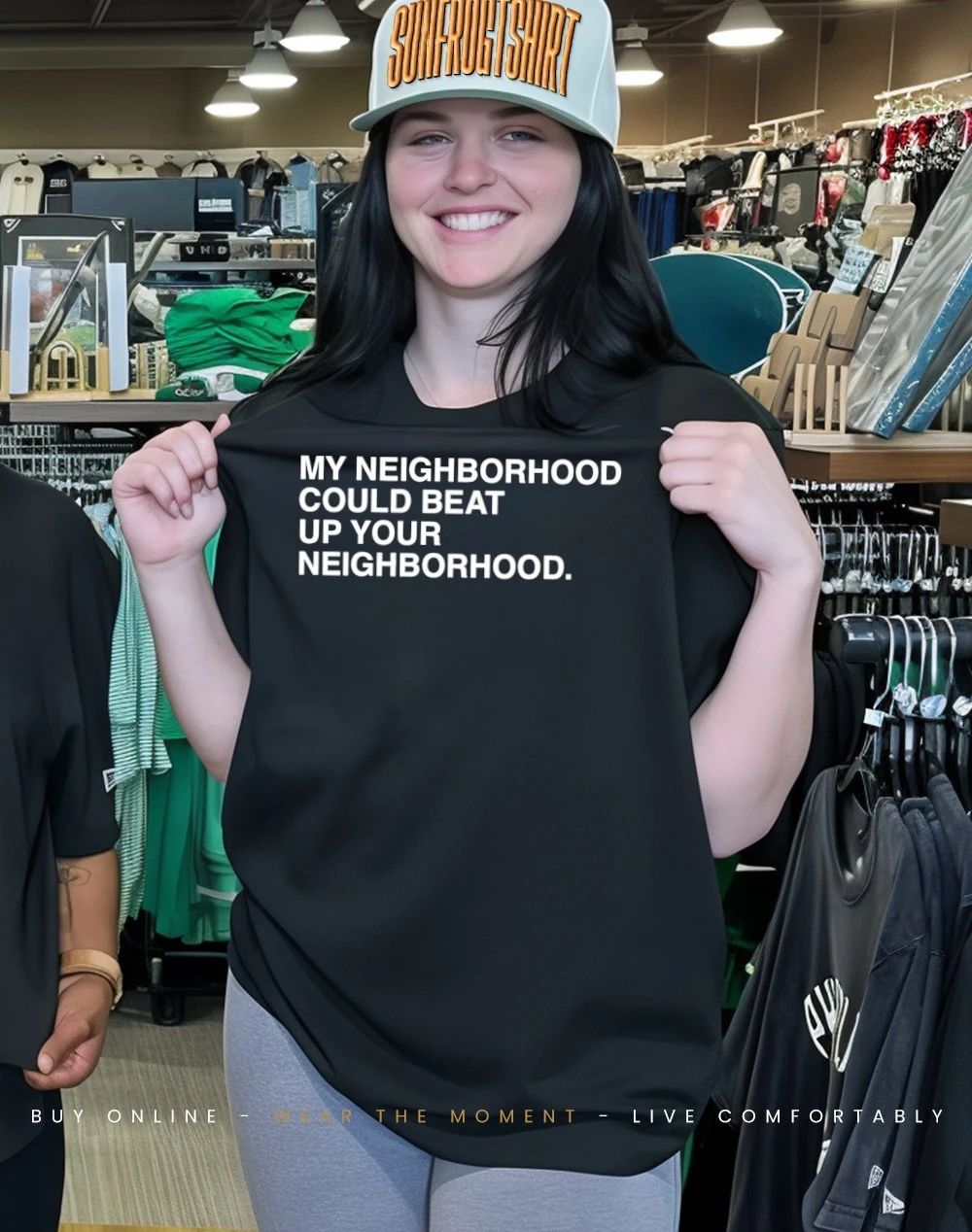 My neighborhood can beat up your neighborhood shirt