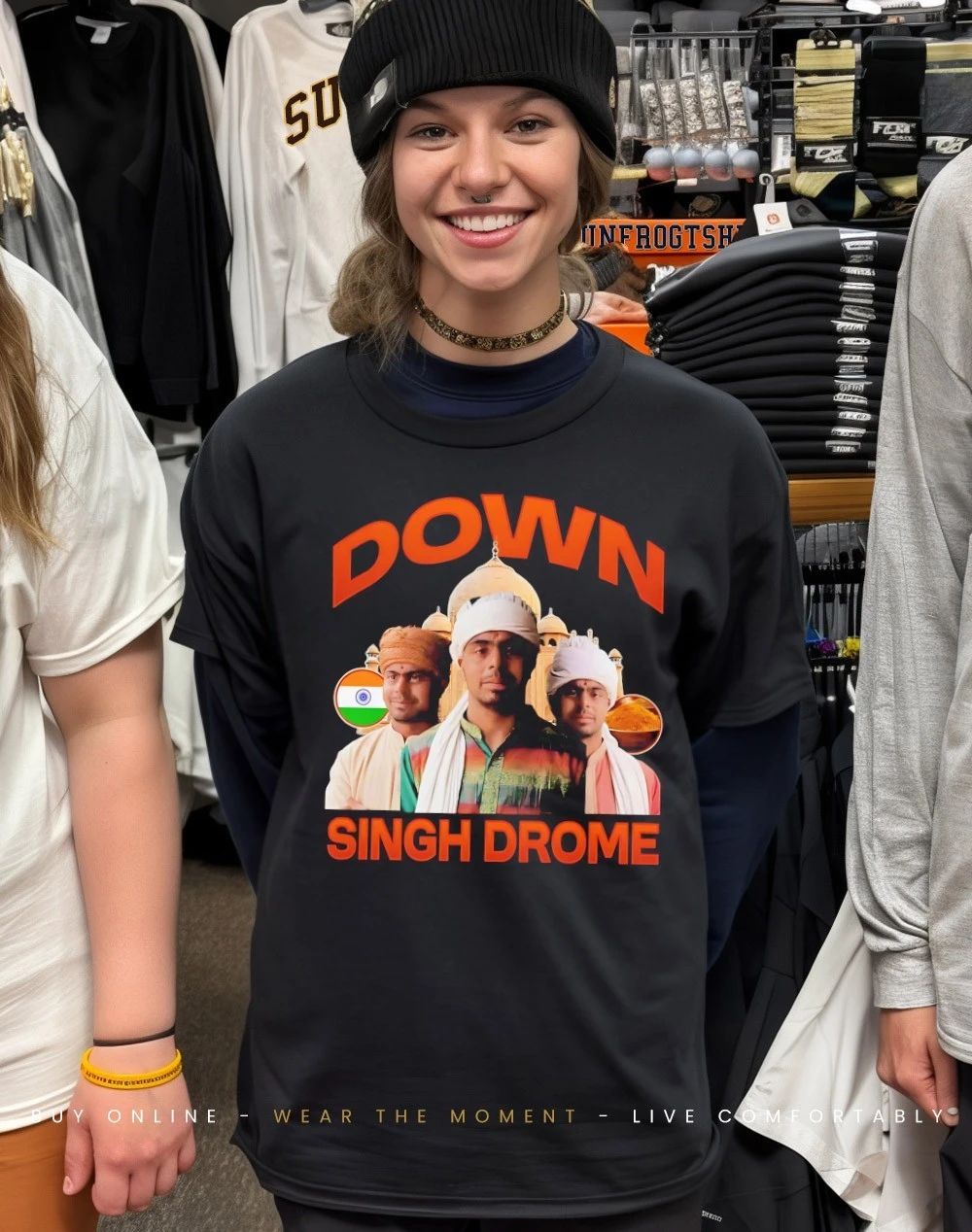 India down singh drome down syndrome shirt