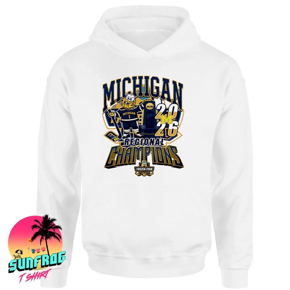 Michigan Wolverines Regional Champions 2026 mascot shirt