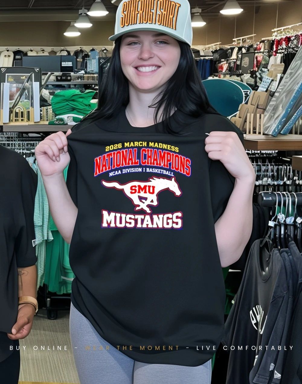 SMU Mustangs 2026 NCAA National Champions March Madness shirt