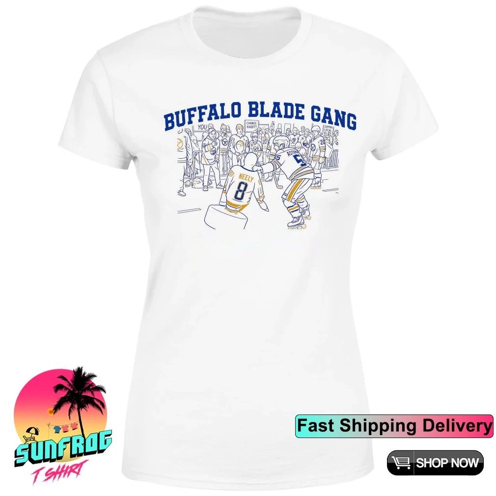 Buffalo Sabres blade gang front and back shirt