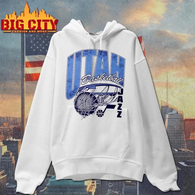 Original Utah Jazz Basketball Script Swish shirt