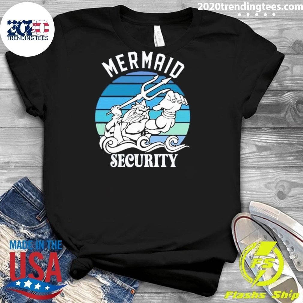 Mermaid Security Father’s Day Shirt