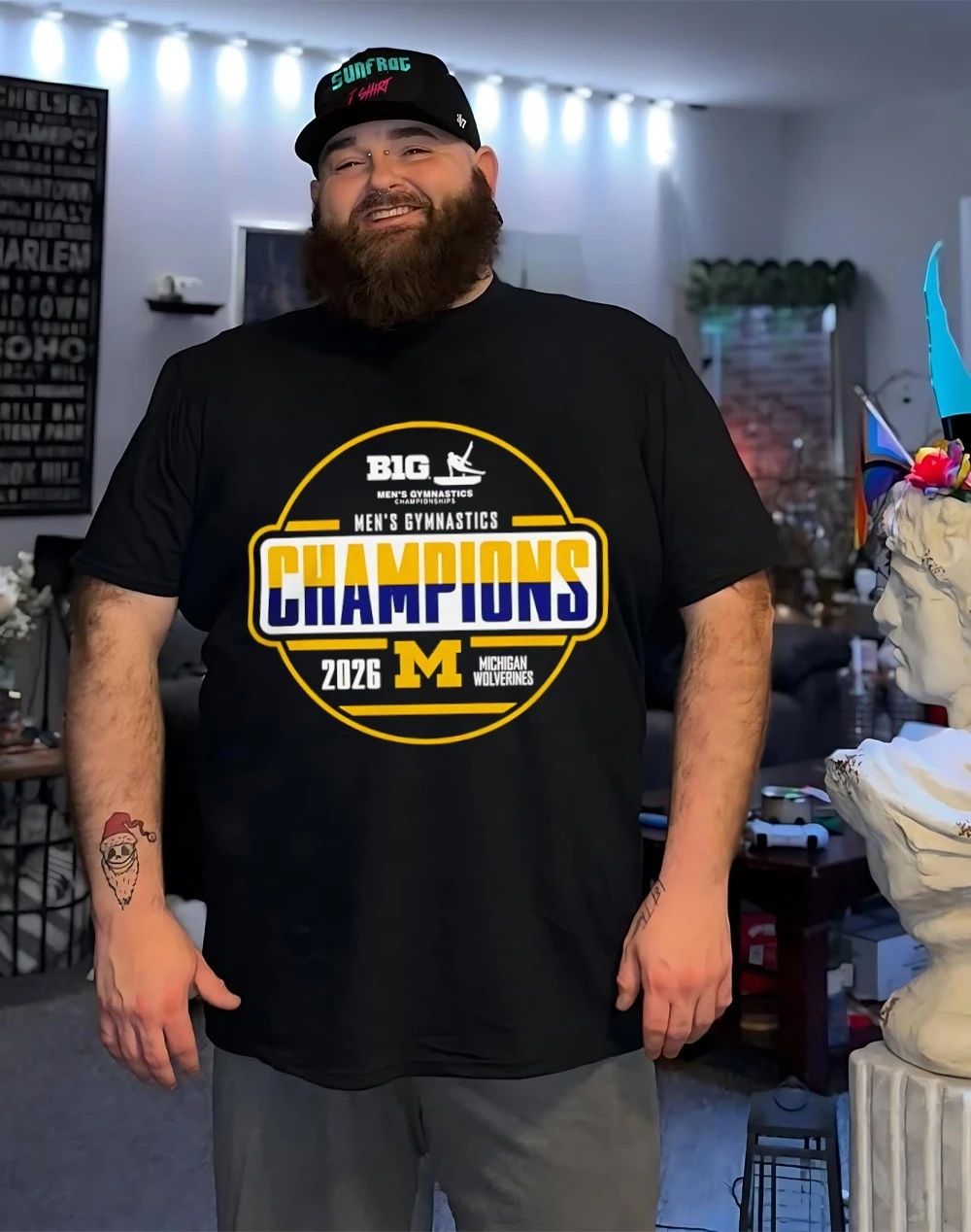 Michigan Wolverines Gymnastics Big Ten Champions Men’s NCAA 2026 shirt