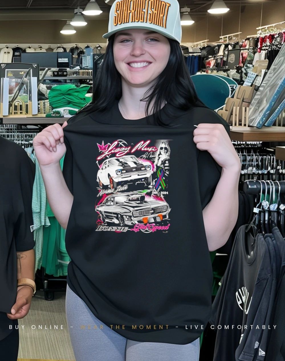 Lizzy Musi Norma Jean And Bonnie God Speed Shirt