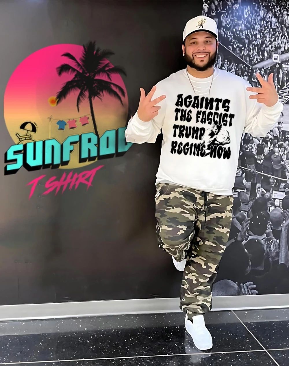 Againts the fascist Trump regime now shirt