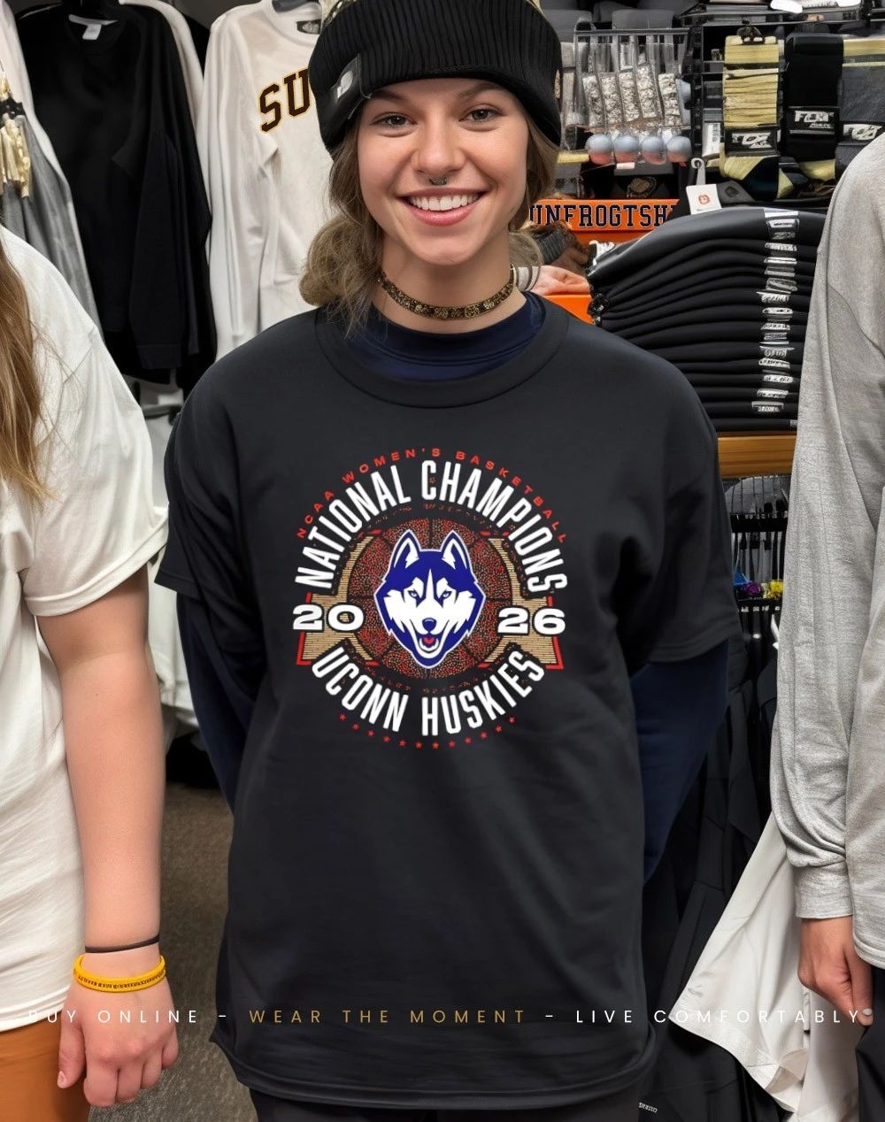 UConn Huskies Women’s Basketball NCAA 2026 National Championship shirt