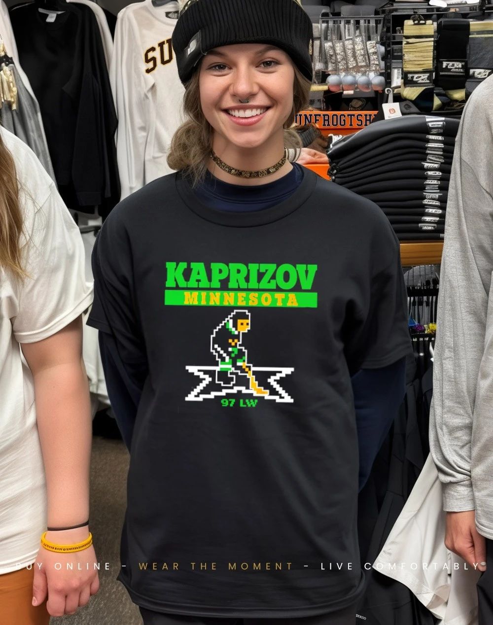 Kirill Kaprizov Minnesota Wild Retro Hockey 97LW shirt