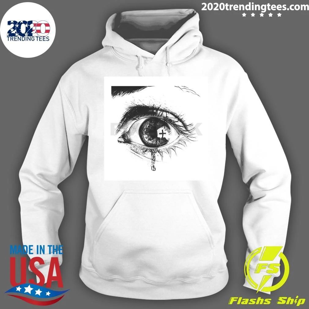 Crying Eye Biblical Cross Shirt