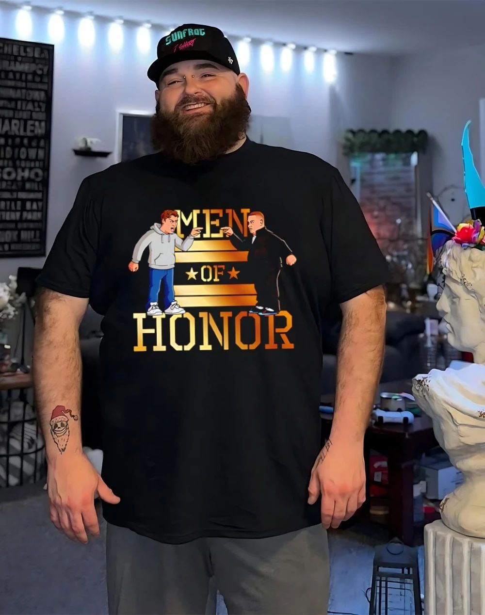 Men of Honor caricature 2026 shirt