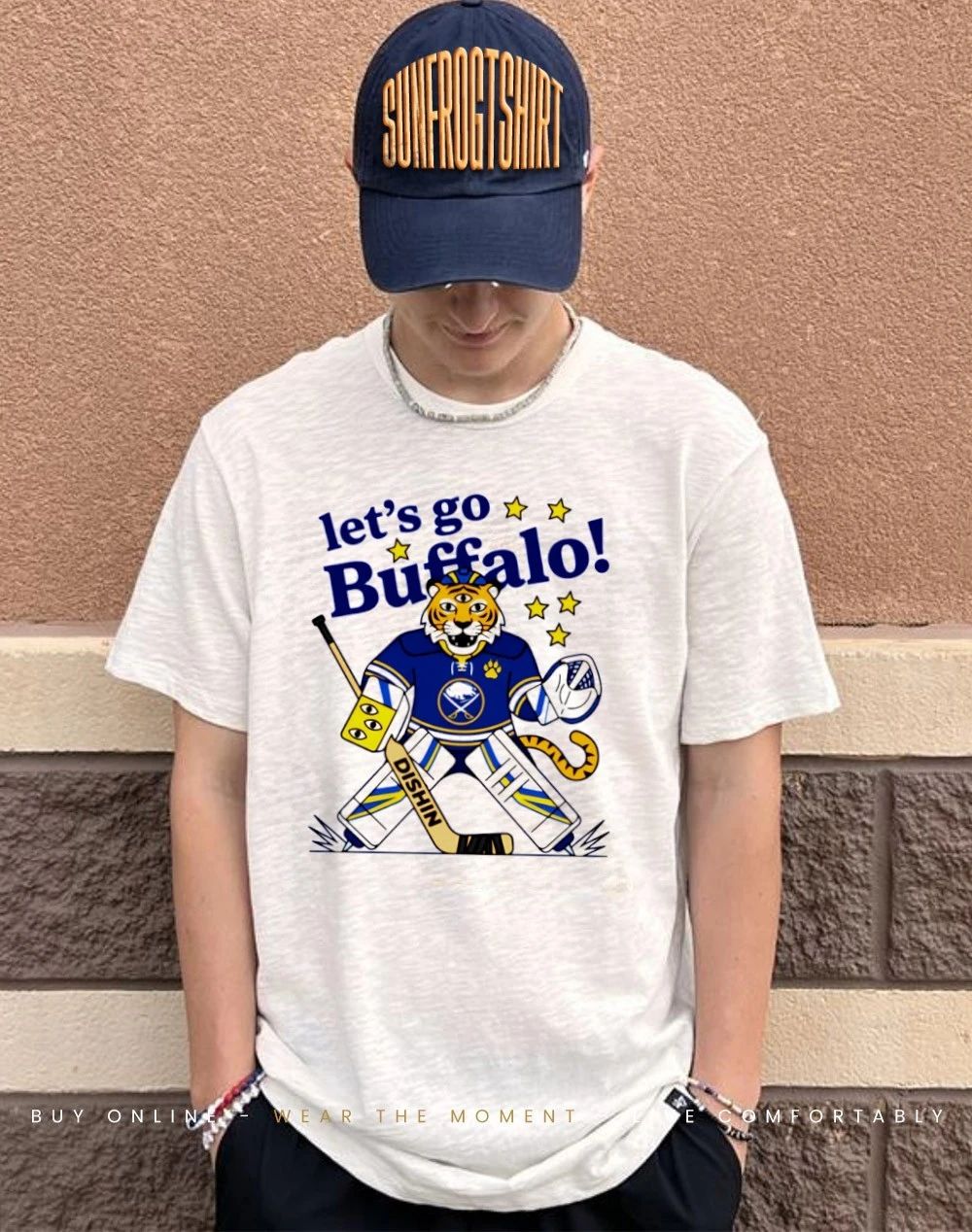 Let’s Go Buffalo 2026 Buffalo Sabres Hockey Playoffs mascot shirt