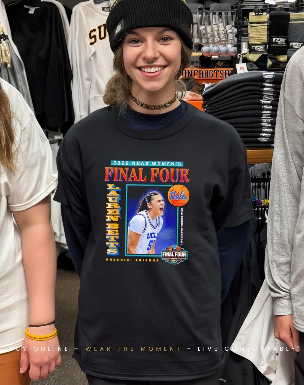 Lauren Betts Ucla 2026 Women’s Basketball Final Four shirt