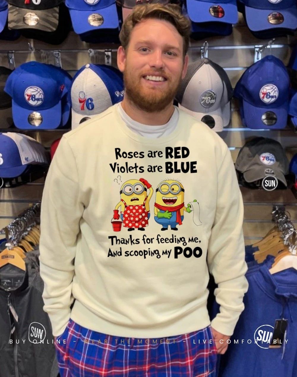 Minion household chores roses are red violets are blue and scooping my poo shirt