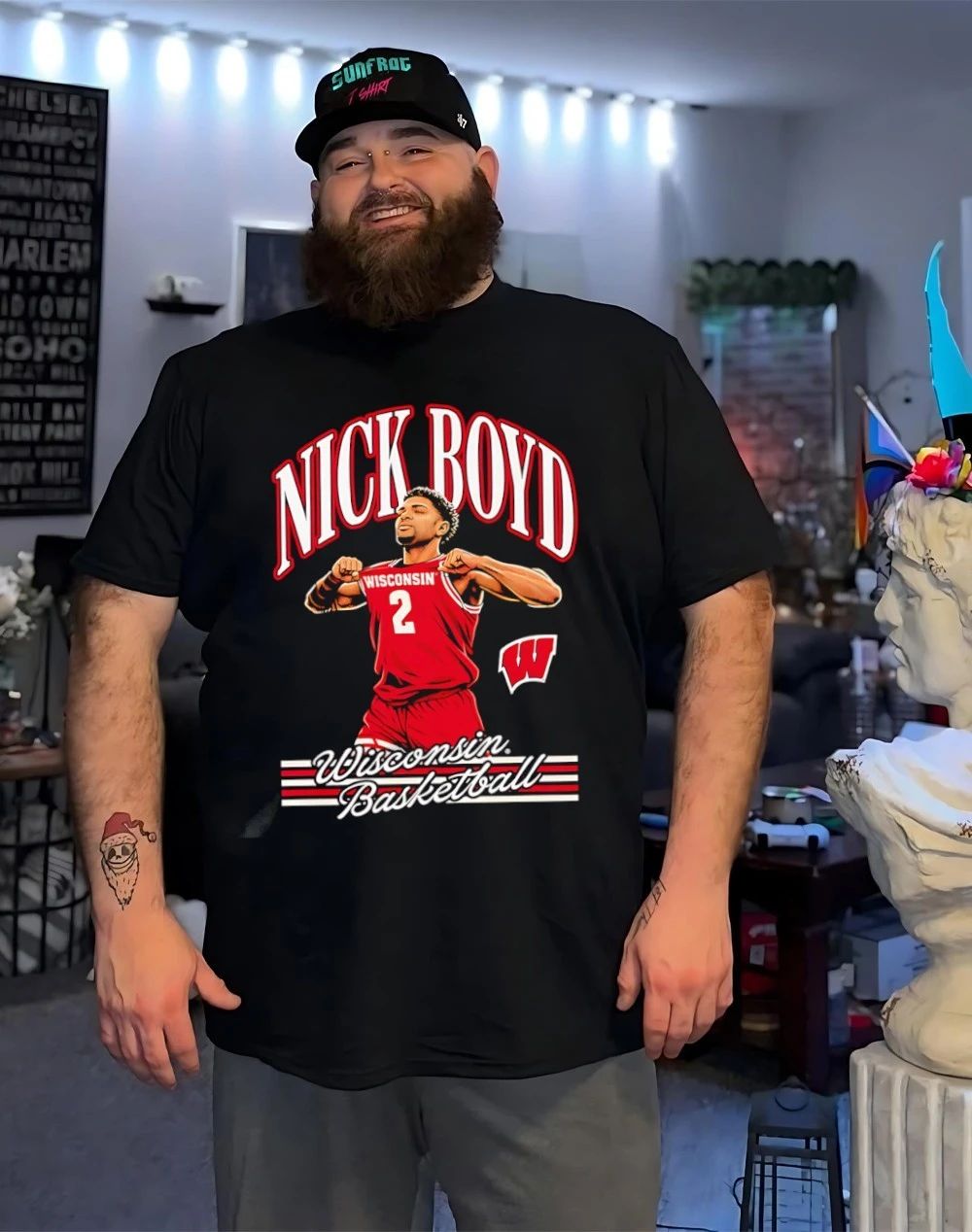 Nick Boyd Wisconsin Badgers Graphic 2026 shirt