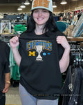 Michigan Wolverines 2026 Big Ten Hockey Champs trophy shirt