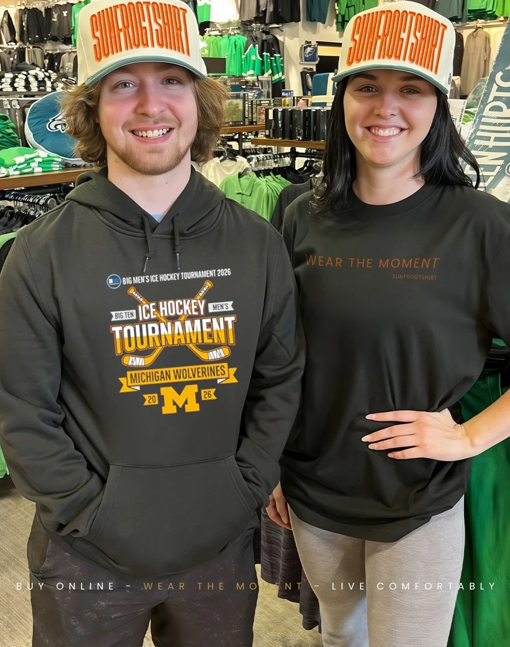 Michigan Wolverines Ice Hockey Champions 2026 shirt