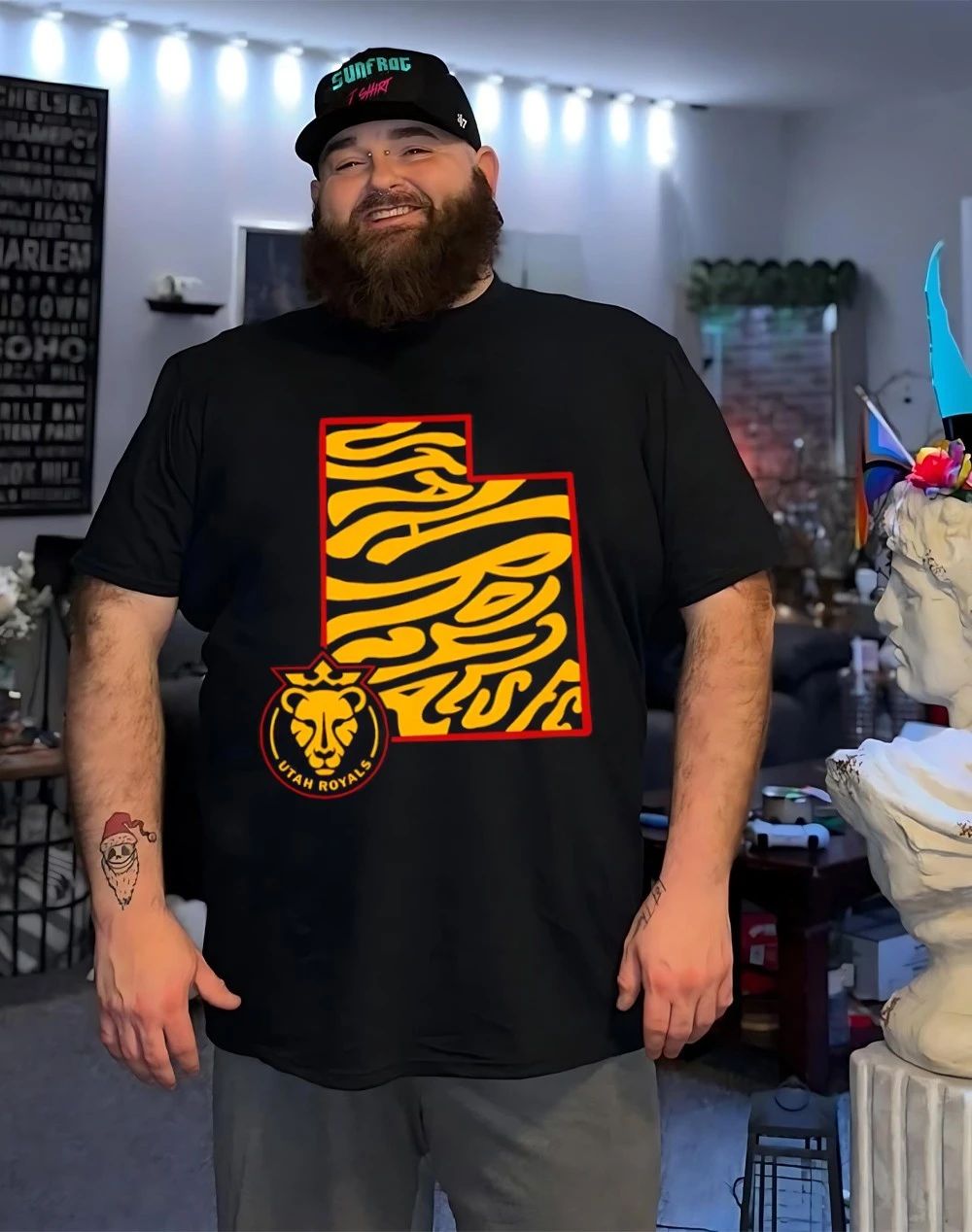 Utah Royals FC Groovy State graphic shirt