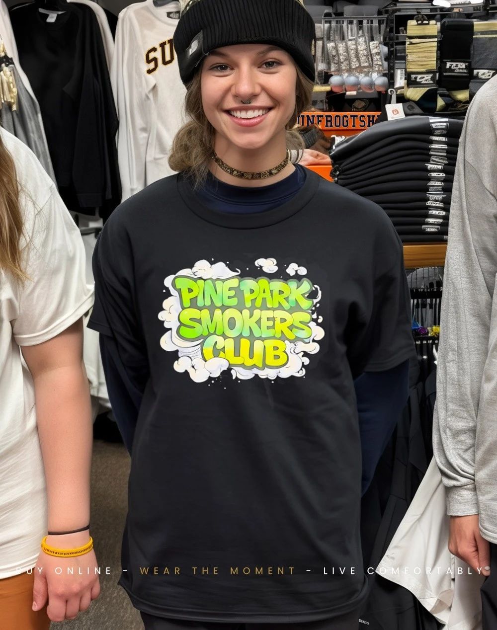 Official Pine Park Smokers Club shirt