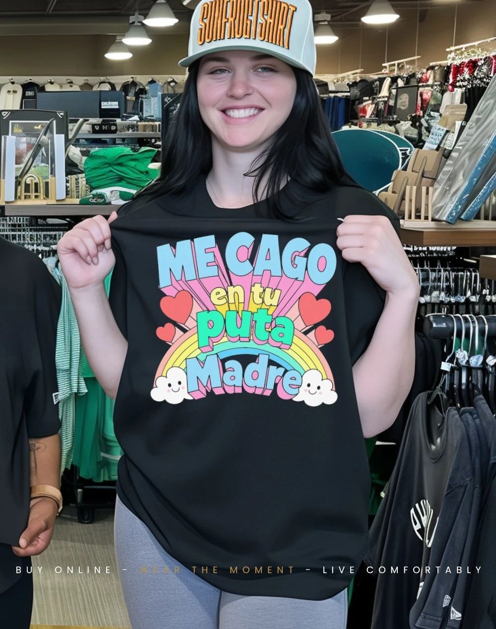 Me cago en tu puta madre I shit on your whore mother shirt