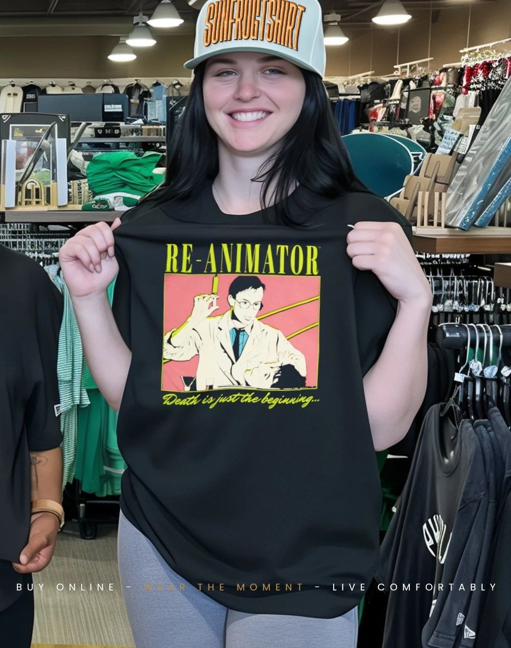 Re-Animator death is just the beginning shirt