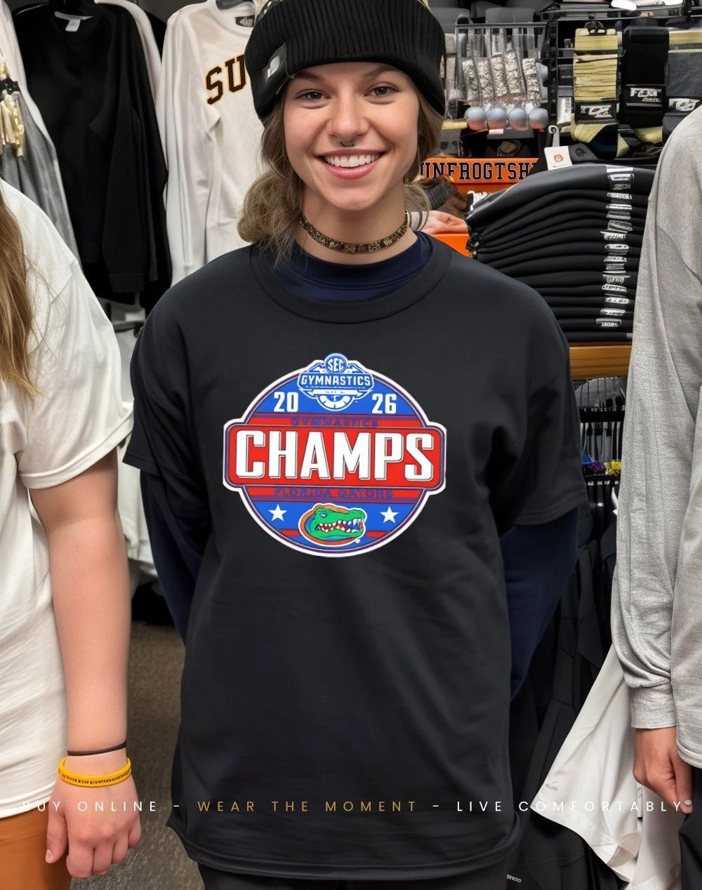 Florida Gators 2026 SEC Women’s Gymnastics Champions shirt