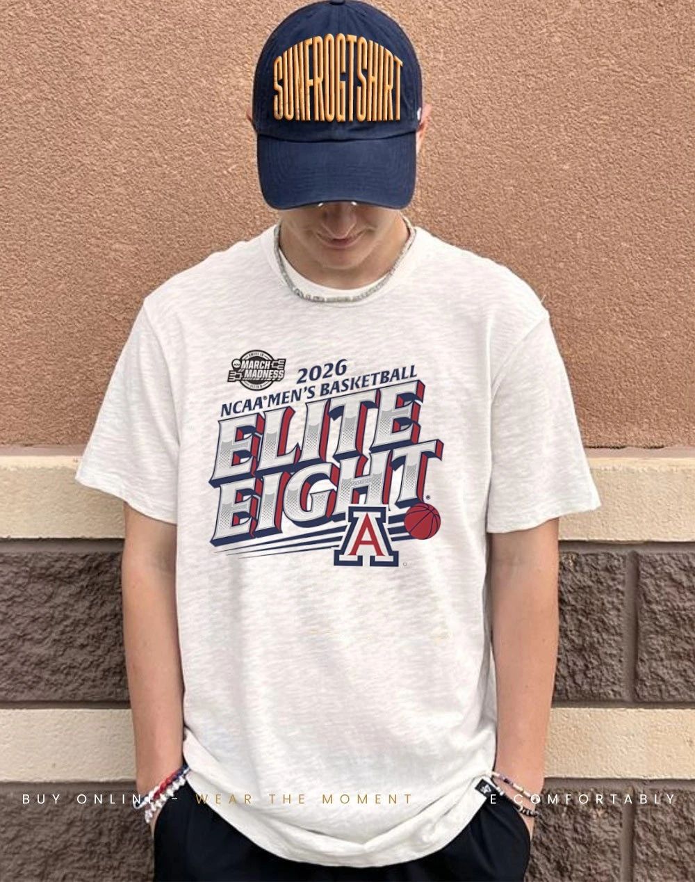 Arizona Men’s Basketball 2026 NCAA Men’s Basketball Elite Eight shirt