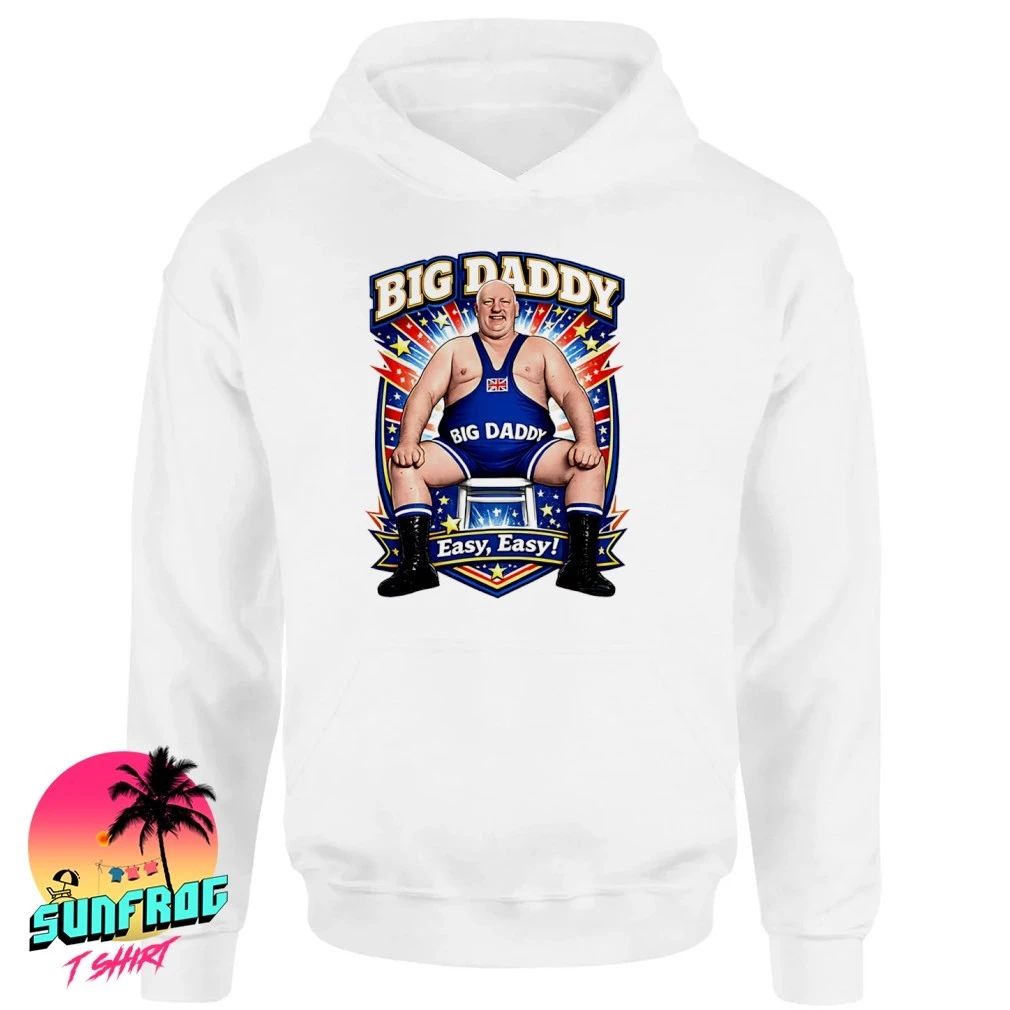 Big Daddy Easy Easy Wrestling graphic shirt