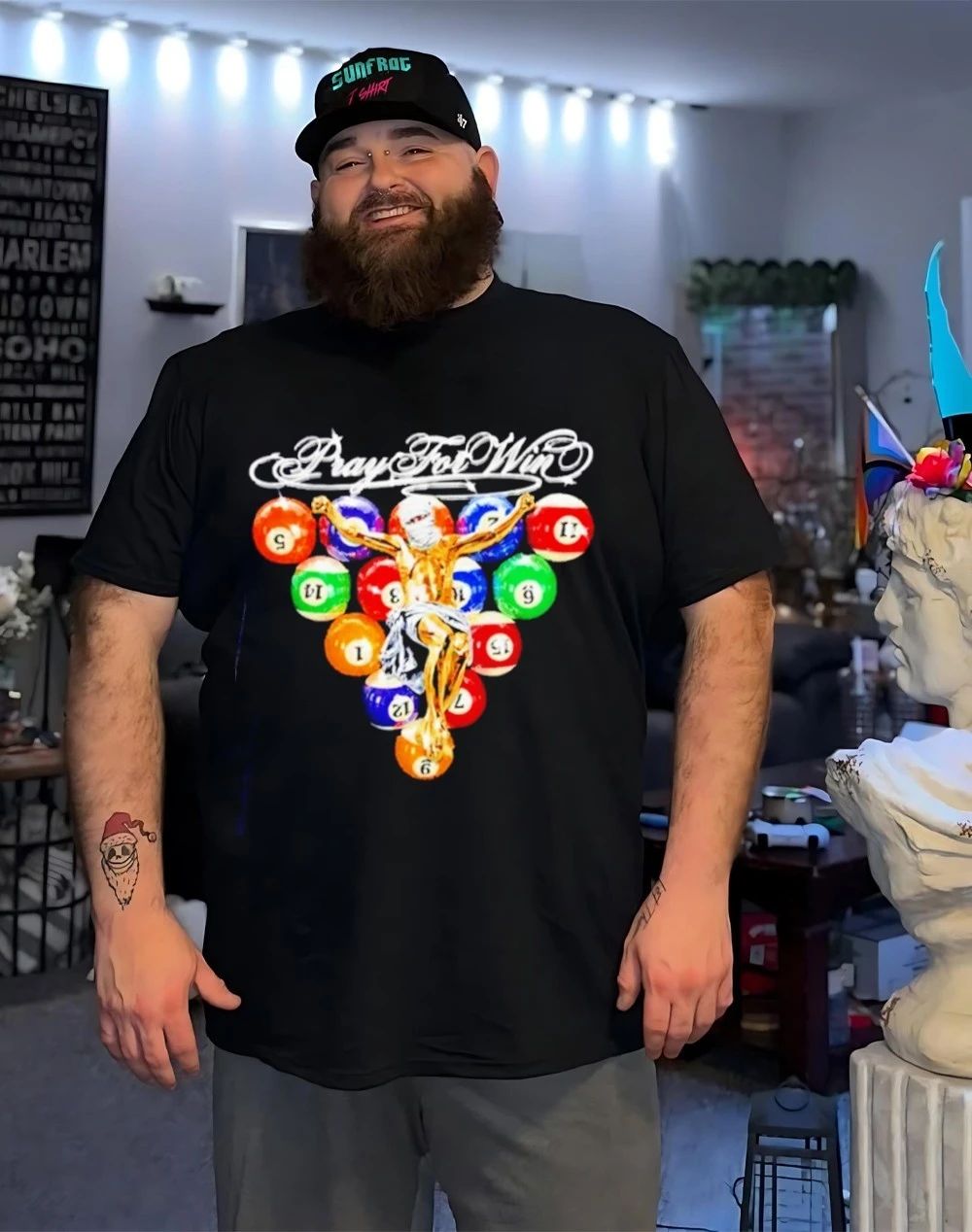 Pray For Win Billiards 2026 Shirt