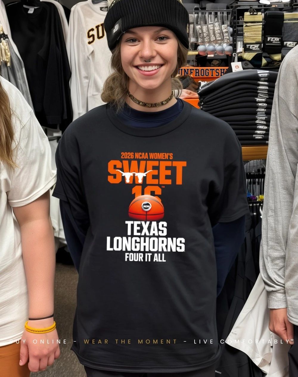 Texas Longhorns NCAA Sweet 16 2026 Women’s March Madness shirt